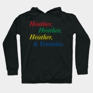 Heather, Heather, Heather, & Veronica Hoodie